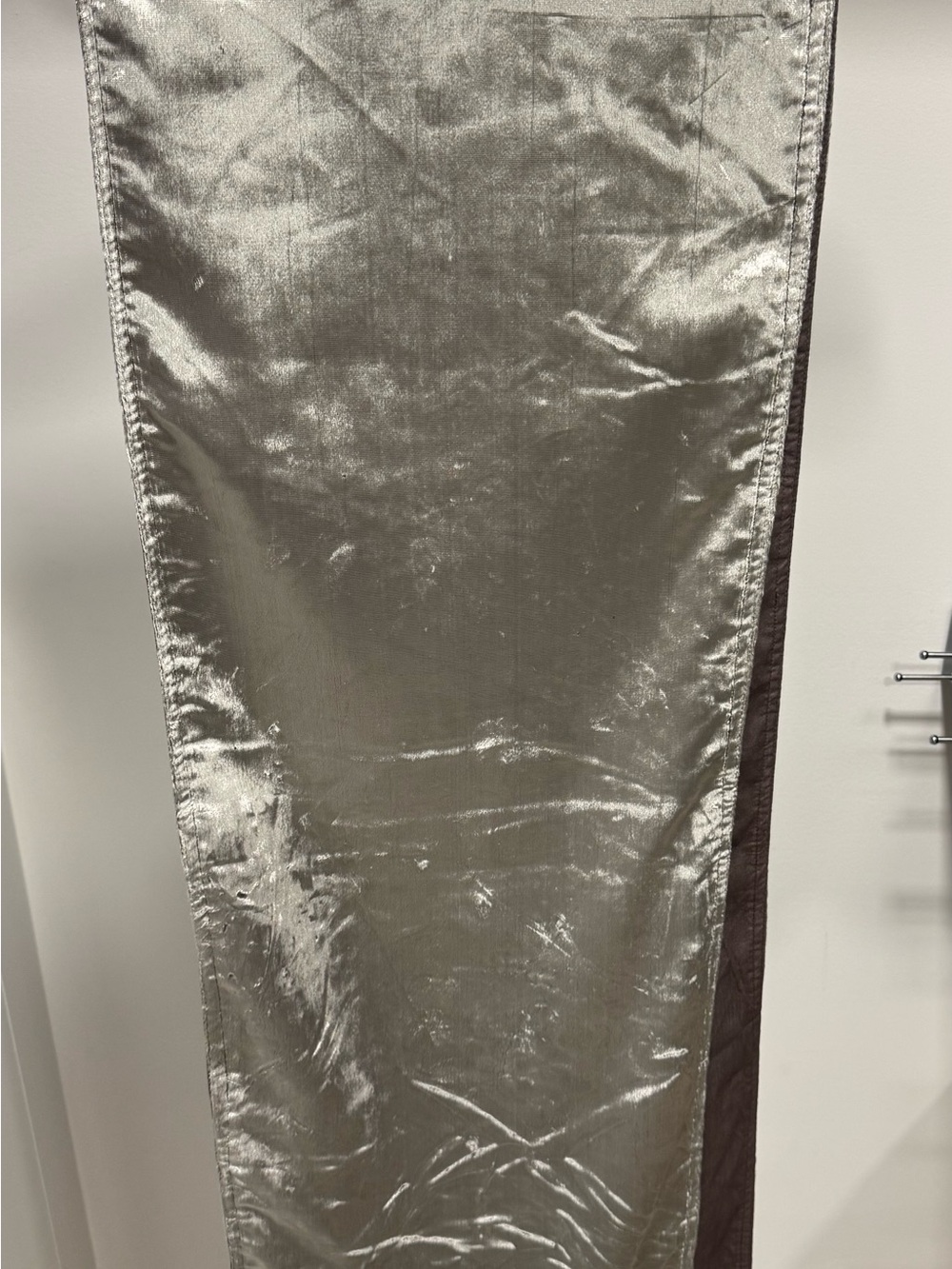 Z Gallerie Silver Grey Table Runner